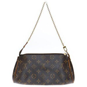 Louis Vuitton Eva Brown Bag Shoulder Chain Monogram